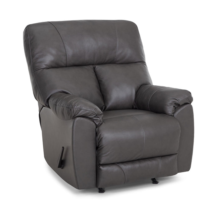 Franklin Furniture - 4755 Kent Rocker Recliner in Eden Iron - 4755-82-03