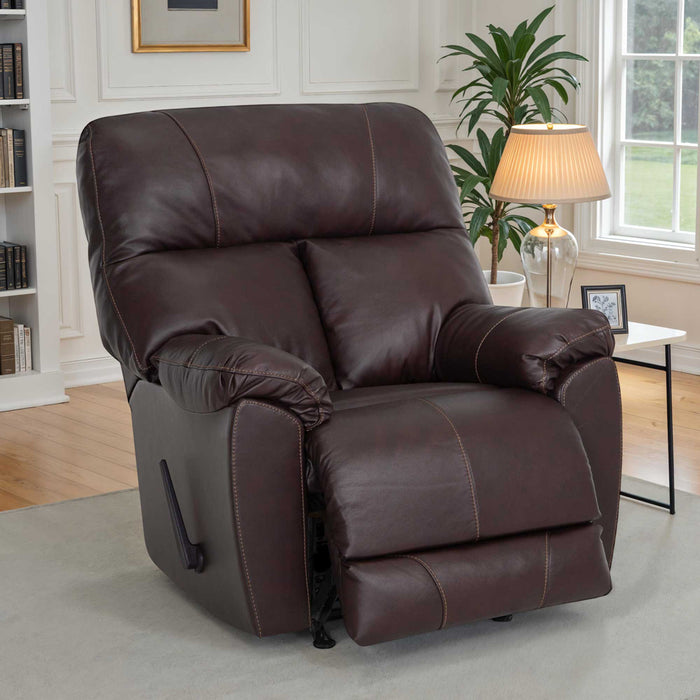 Franklin Furniture - 4755 Kent Rocker Recliner in Eden French Roast - 4755-82-10 - GreatFurnitureDeal
