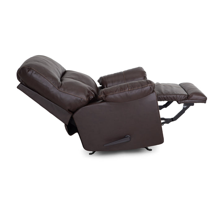 Franklin Furniture - 4755 Kent Rocker Recliner in Eden French Roast - 4755-82-10 - GreatFurnitureDeal