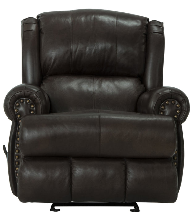Catnapper - Duncan Deluxe Glider Recliner in Chocolate - 4763-6Chocolate