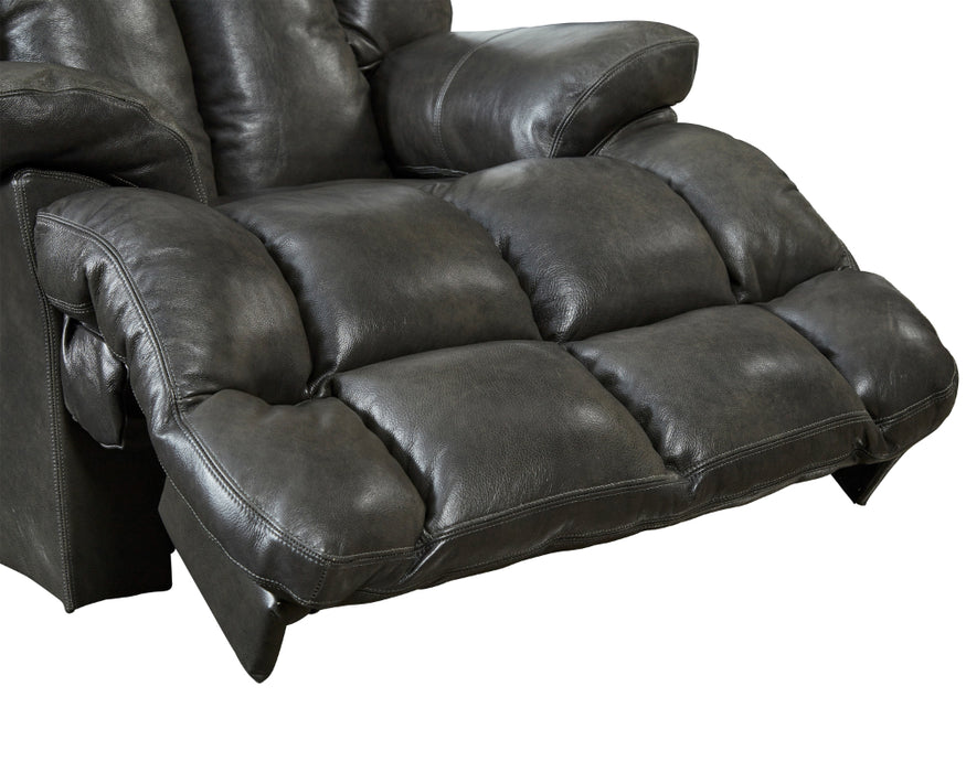 Catnapper - Victor Power Lay Flat Chaise Recliner in Chocolate - 64764-7Chocolate - GreatFurnitureDeal