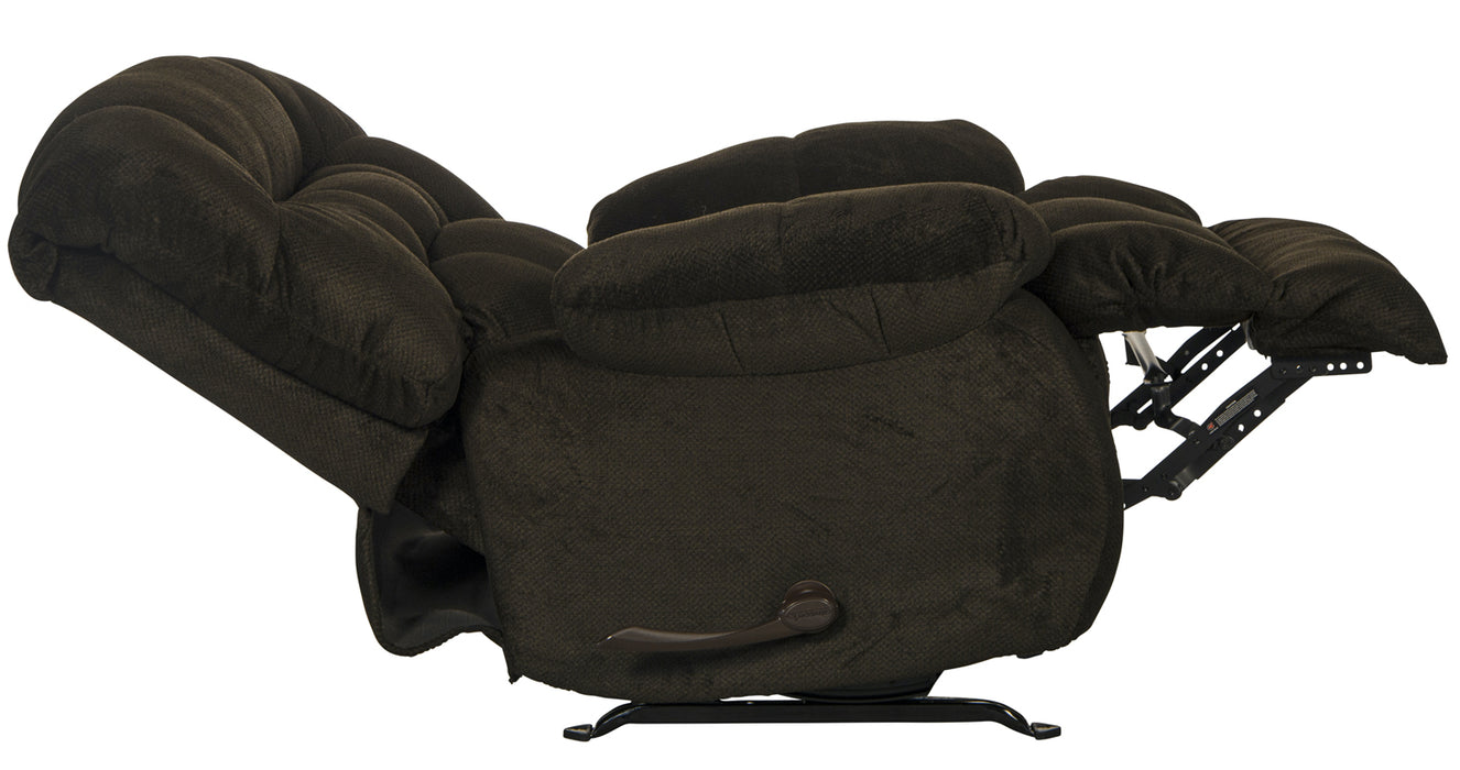 Catnapper - Daly Power Lay Flat Recliner in Chocolate - 64765-7Chocolate