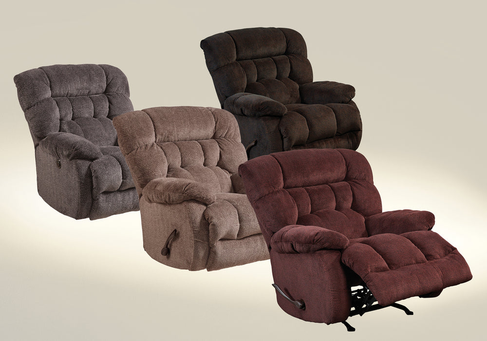 Catnapper - Daly Chaise Swivel Glider Recliner in Chocolate - 4765-5Chocolate - GreatFurnitureDeal
