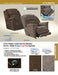 Catnapper - Rialto Chaise Rocker Recliner with Extended Ottoman in Chocolate - 47752162829 - GreatFurnitureDeal
