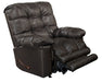 Catnapper - Piazza Top Grain Leather Touch Rocker Recliner with X-tra Comfort Footrest in Chocolate - 47762128309-MTO - GreatFurnitureDeal