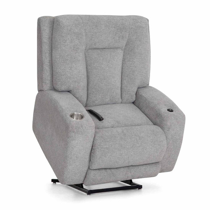 Franklin Furniture - 4492 Lancer Power Lift Recliner in Endura Mocha - 4475-MOCHA - GreatFurnitureDeal