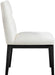 Meridian Furniture - Adrian Vegan Leather Upholstered Dining Side Chair (Set of 2) - 972Cream-SC - GreatFurnitureDeal