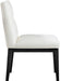 Meridian Furniture - Adrian Vegan Leather Upholstered Dining Side Chair (Set of 2) - 972Cream-SC - GreatFurnitureDeal