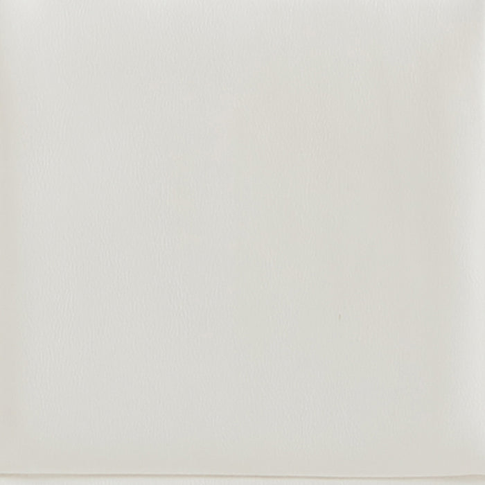 Meridian Furniture - Adrian Vegan Leather Upholstered Dining Side Chair (Set of 2) - 972Cream-SC - GreatFurnitureDeal