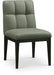 Meridian Furniture - Adrian Vegan Leather Upholstered Dining Side Chair (Set of 2) - 972Green-SC - GreatFurnitureDeal