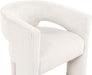 Meridian Furniture - Riz Corduroy Upholstered Accent Chair (Set of 2) - 11055Cream-C - GreatFurnitureDeal