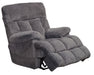 Catnapper - Sterling Power Headrest w-Lumbar Power Lay Flat Recliner w-Dual Heat & Massage in Pewter - 764788-7-PEWTER - GreatFurnitureDeal