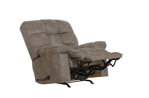 Catnapper - Machado Chaise Rocker Recliner w/Oversized X-tra Comfort Footrest in Charcoal- 4792-2-CHA - GreatFurnitureDeal