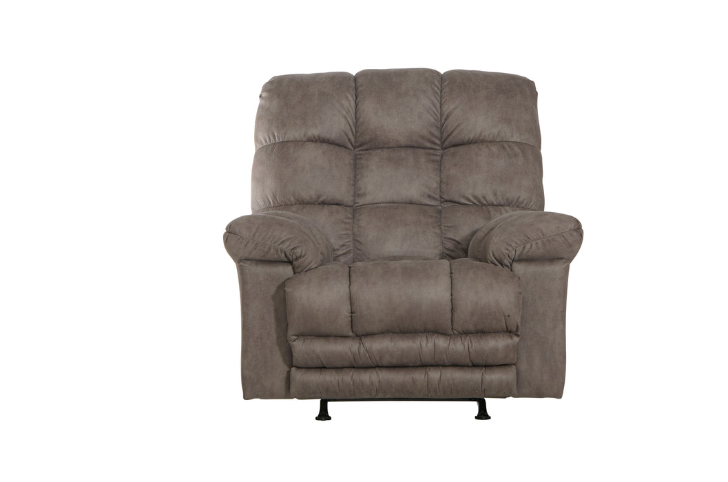 Catnapper - Machado Chaise Rocker Recliner w/Oversized X-tra Comfort Footrest in Charcoal- 4792-2-CHA - GreatFurnitureDeal