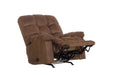 Catnapper - Machado Chaise Rocker Recliner w/Oversized X-tra Comfort Footrest in Chocolate- 4792-2-CHO - GreatFurnitureDeal