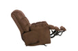 Catnapper - Machado Chaise Rocker Recliner w/Oversized X-tra Comfort Footrest in Chocolate- 4792-2-CHO - GreatFurnitureDeal