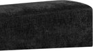 Meridian Furniture - Alora Fabric Upholstered Bench - 22057Black - GreatFurnitureDeal