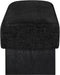 Meridian Furniture - Alora Fabric Upholstered Bench - 22058Black - GreatFurnitureDeal
