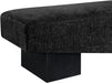 Meridian Furniture - Alora Fabric Upholstered Bench - 22058Black - GreatFurnitureDeal