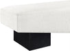 Meridian Furniture - Alora Fabric Upholstered Bench - 22058Cream - GreatFurnitureDeal