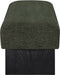 Meridian Furniture - Alora Fabric Upholstered Bench - 22058Green - GreatFurnitureDeal