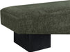 Meridian Furniture - Alora Fabric Upholstered Bench - 22058Green - GreatFurnitureDeal