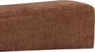 Meridian Furniture - Alora Fabric Upholstered Bench - 22059Cognac - GreatFurnitureDeal