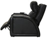 Catnapper - Reliever Power Headrest Power Lay Flat Recliner in Black - 764795-7-BLACK - GreatFurnitureDeal