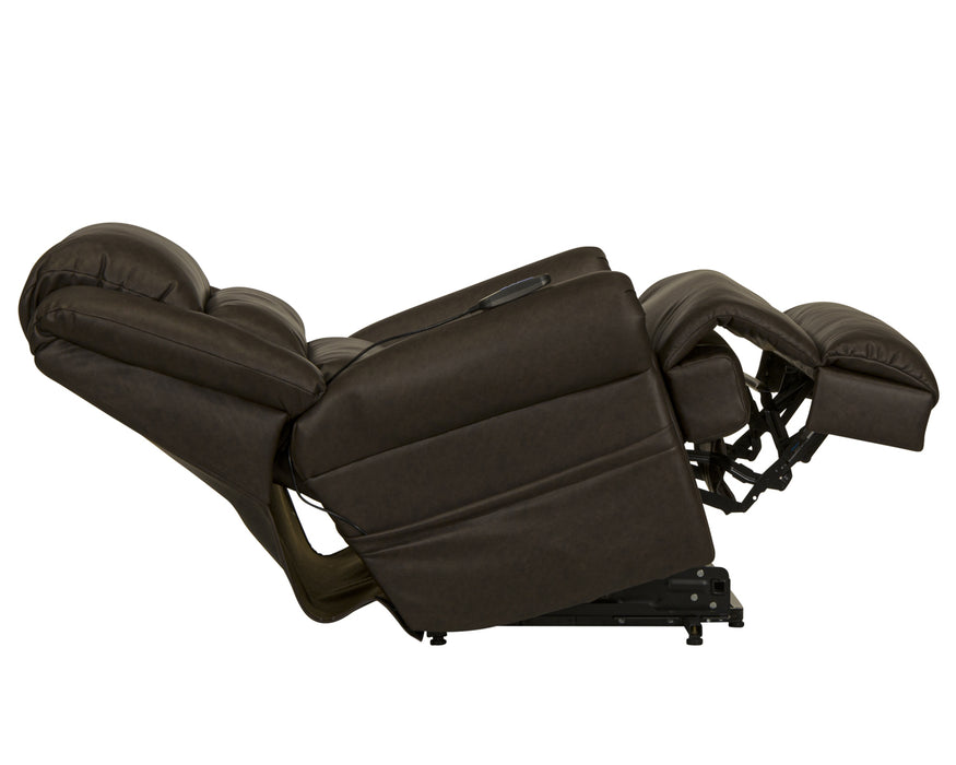 Catnapper - Muncy Power Headrest Power Rocker Recliner w/CR3 Heat/Massage in Walnut - 4800-WALNUT - GreatFurnitureDeal