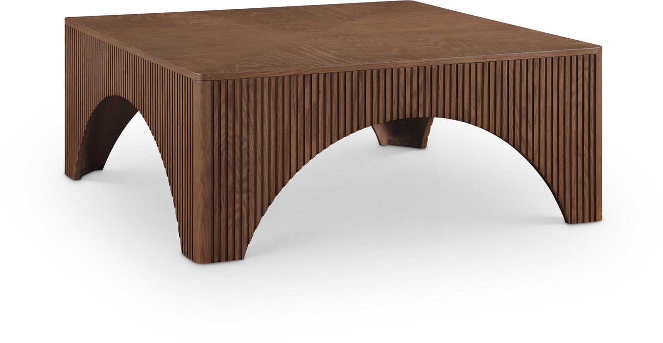 Meridian Furniture - Eloise Oak Veneer Coffee Table - 99089Brown-CT - GreatFurnitureDeal