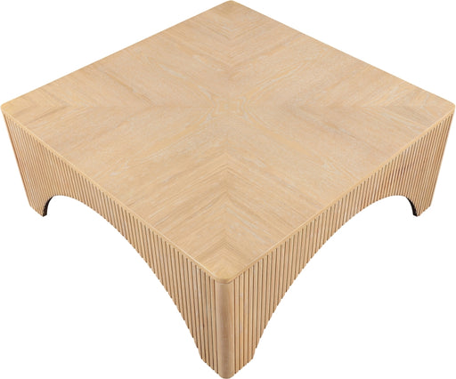 Meridian Furniture - Eloise Oak Veneer Coffee Table - 99089Oak-CT - GreatFurnitureDeal