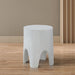 Meridian Furniture - Foligno Marble Finish Indoor/Outdoor Concrete End Table - 99054White-ET - GreatFurnitureDeal