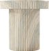 Meridian Furniture - Legatto Travertine Finish Indoor/Outdoor Concrete End Table - 99061Travertine-ET - GreatFurnitureDeal