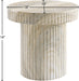 Meridian Furniture - Legatto Travertine Finish Indoor/Outdoor Concrete End Table - 99061Travertine-ET - GreatFurnitureDeal