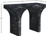 Meridian Furniture - Pomezia Marble Finish Concrete Console Table - 99073Black-T - GreatFurnitureDeal