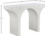 Meridian Furniture - Pomezia Marble Finish Concrete Console Table - 99073White-T - GreatFurnitureDeal