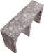 Meridian Furniture - Faenza Marble Finish Concrete Console Table - 99074Brown-T - GreatFurnitureDeal