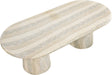 Meridian Furniture - Cosenza 78" Marble Finish Indoor/Outdoor Concrete Dining Table - 708Travertine-T - GreatFurnitureDeal