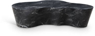 Meridian Furniture - Monza Marble Finish Indoor/Outdoor Concrete Coffee Table - 99033Black-CT - GreatFurnitureDeal