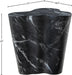 Meridian Furniture - Monza Marble Finish Indoor/Outdoor Concrete End Table - 99033Black-ET - GreatFurnitureDeal