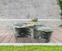 Meridian Furniture - Monza Marble Finish Indoor/Outdoor Concrete Coffee Table - 99033Green-CT - GreatFurnitureDeal