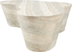 Meridian Furniture - Monza Travertine Finish Indoor/Outdoor Concrete Coffee Table - 99033Travertine-CT - GreatFurnitureDeal