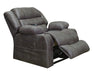 Catnapper - Tucker Power Lift Recliner w/Heat & Massage in Steel - 4816-STEEL - GreatFurnitureDeal