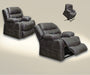 Catnapper - Tucker Power Lift Recliner w/Heat & Massage in Steel - 4816-STEEL - GreatFurnitureDeal