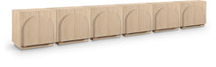 Meridian Furniture - Navona Oak Veneer Sideboard / Buffet - 77001Natural-T-6PC - GreatFurnitureDeal