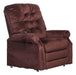 Catnapper - Patriot Power Lift Full Lay-Out Recliner in Vino - 4824-VINO - GreatFurnitureDeal