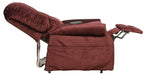 Catnapper - Patriot Power Lift Full Lay-Out Recliner in Vino - 4824-VINO - GreatFurnitureDeal