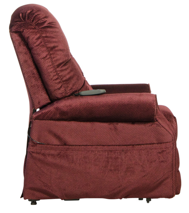 Catnapper - Patriot Power Lift Full Lay-Out Recliner in Vino - 4824-VINO - GreatFurnitureDeal