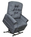 Catnapper - Patriot "Pow'r Lift" Full Lay-Out Recliner in Slate - 4824-Slate - GreatFurnitureDeal