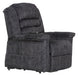 Catnapper - Soother Power Lift Full Lay-Out Chaise Recliner w-Heat & Massage in Smoke - 4825-SMOKE - GreatFurnitureDeal